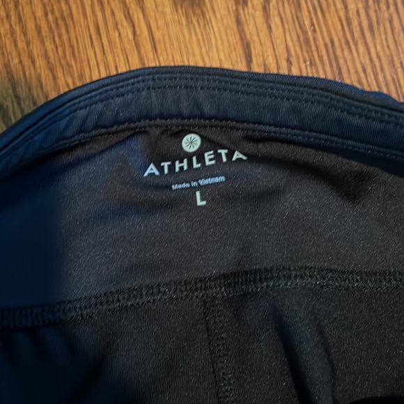 Athleta black mesh tights - Picture 5 of 7